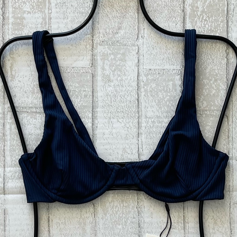 Acacia Swimwear 'GENEVA' Ribbed Underwire Bikini Top